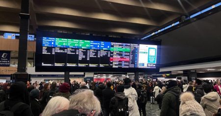 Euston Station Experiences Significant Train Cancellations and Delays.