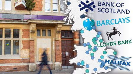 45 Bank Branches Scheduled for January Closure Across the UK, Including London, Liverpool, and Birmingham
