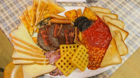 Award-Winning “Greasy Spoon” Cafe Celebrated for its Hearty 45-Item Fry-Up.
