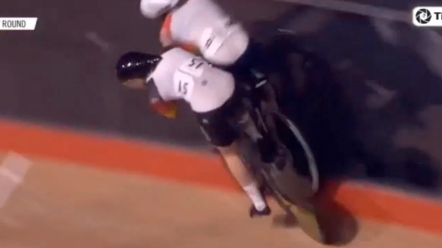 Two British Cyclists Involved in Collision with Spectators at Cycling Event, One Hospitalized.