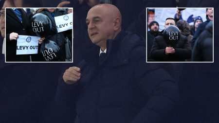 Tottenham Supporters Stage “Levy Out” Protest During Defeat to Liverpool