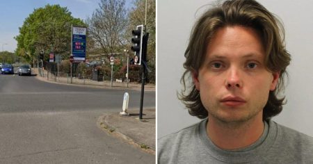 Driver who caused fatal car crash with schoolgirl blows kiss to mother after sentencing