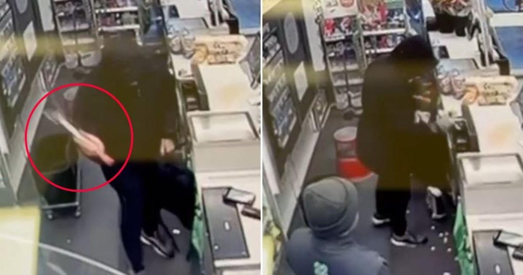 Robber with a ‘machete’ takes cash from Co-op store tills