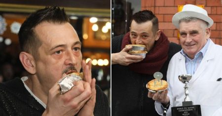 New World Record Set for Meat and Potato Pie Consumption