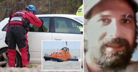Authorities Search for Missing Man After Vehicle Discovery on Beach