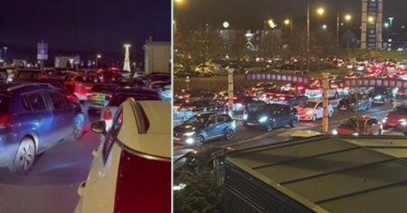 Five-Hour Traffic Jam at Trafford Centre Leads to Altercations.