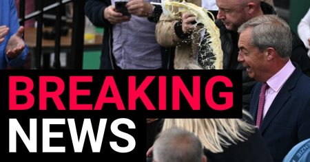 OnlyFans Creator Incarcerated for Assaulting Nigel Farage with Milkshake