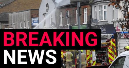 East London flat fire results in child being taken to hospital