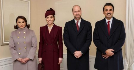 Controversial UK Trip: Prince and Princess of Wales Meet Emir of Qatar