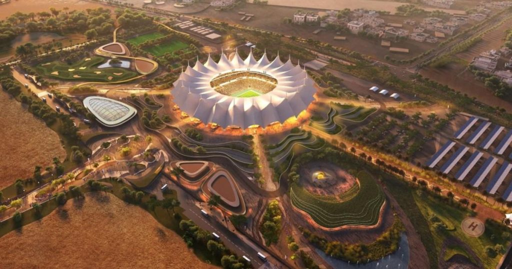 A Glimpse into Saudi Arabia’s Proposed 2034 World Cup Host City.