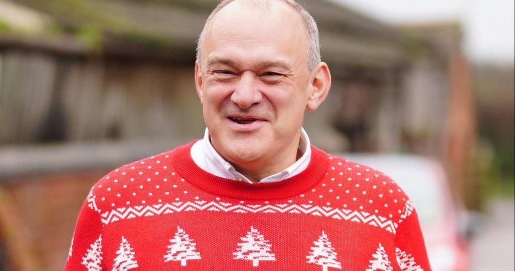 Liberal Democrat Leader Sir Ed Davey Challenges Metro in Festive FIFA Match