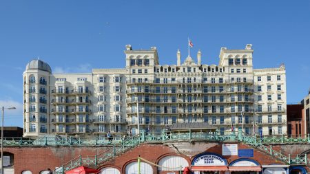 Renovated historic beach hotel, known as the ‘Palace by the Sea’, showcases £16million makeover