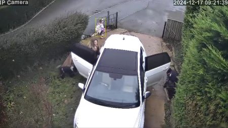 Schoolboy Falls Into Open Manhole on Family Driveway.