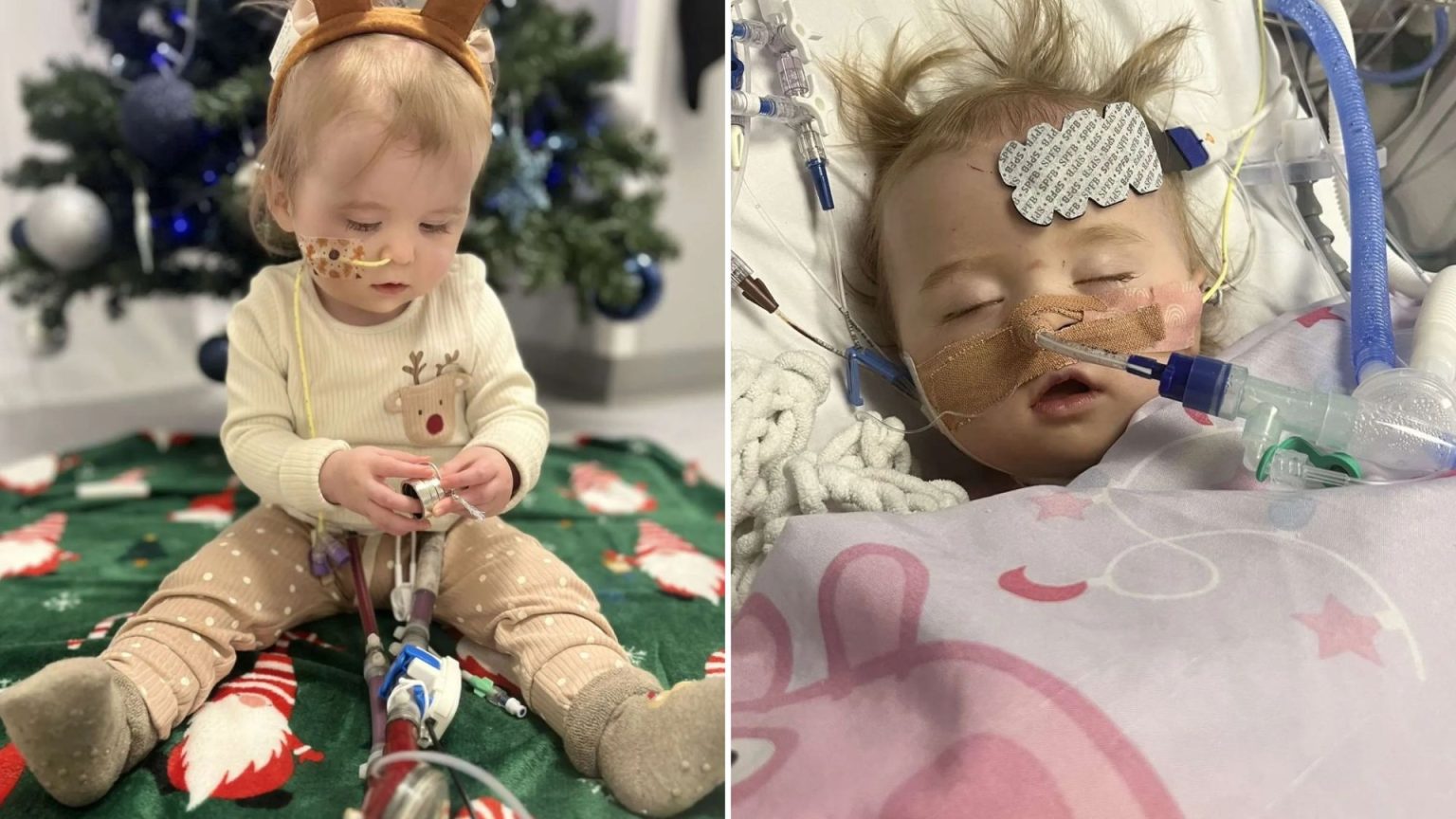 Toddler Awaiting Heart Transplant Makes Christmas Wish for a New Life Following Dire Diagnosis