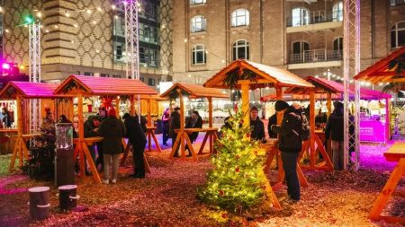 Europe’s Exclusive All-You-Can-Eat Christmas Market Featuring Mulled Wine, Beer, and Pulled Pork Burgers