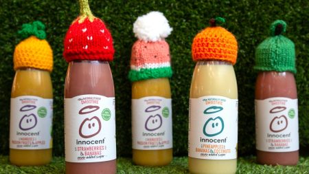 Innocent Smoothie Brand Launches Knitting Initiative to Support Elderly Individuals Facing Fuel Poverty