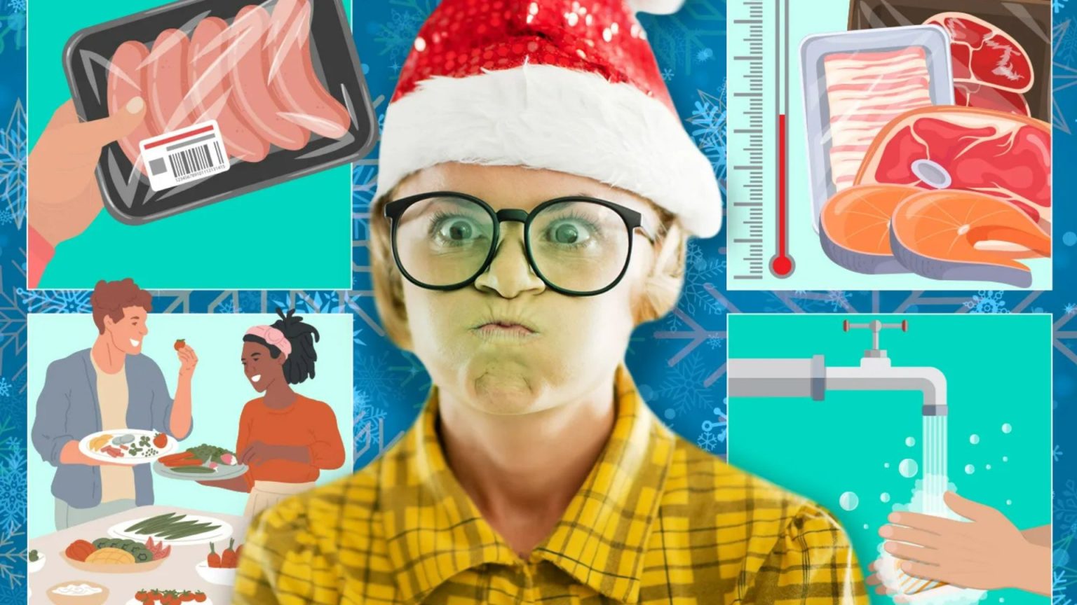 Urgent Food Safety Warning: Six Common Christmas Food Handling Errors Leading to Guest Illness.