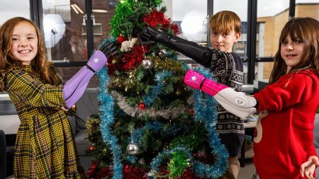 Bionic Arms Delivered to Children in Advance of Christmas, Promising Transformative Impact.