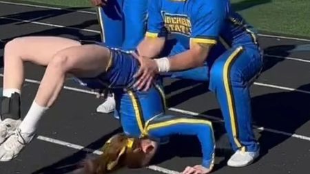 Cheerleader Suffers Neck Injury During Backflip After Loss of Consciousness.