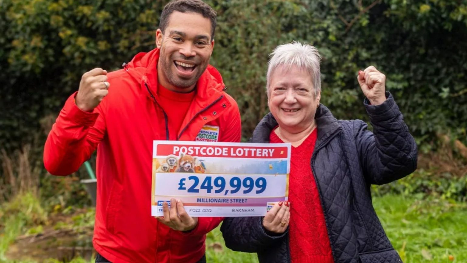 Strategic Postcode Lottery Entry Yields £250,000 Prize, Tripling Neighbors’ Winnings.
