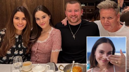 Holly Ramsay and Adam Peaty Enjoy a Night Out with Parents Gordon and Tana Ramsay