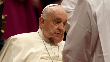 Pope Francis Raises Health Concerns After Appearing with Facial Bruising and Neck Swelling.