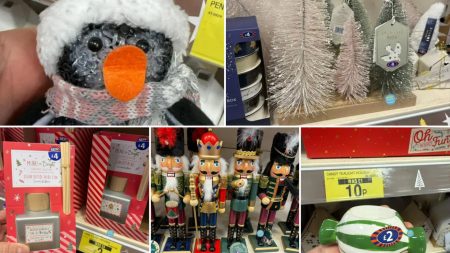 B&M Customers Seek Discounted Christmas Decorations Amidst Pricing Error.