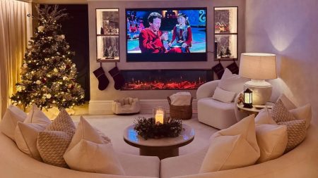 Michelle Keegan invites fans for an exclusive glimpse inside the £3.5m mansion cinema room she shares with Mark Wright.