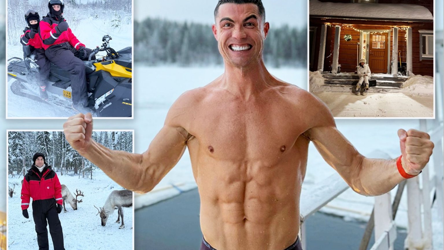 Cristiano Ronaldo and Georgina Rodriguez’s Lapland Christmas Excursion