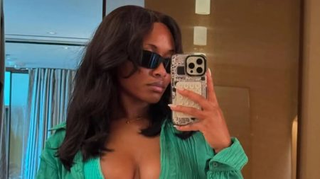 Tolami Benson, Partner of Arsenal’s Bukayo Saka, Enjoys Holiday Relaxation.