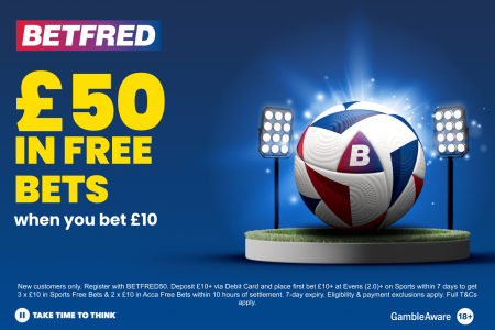 Betfred Offers £50 in Free Bets for the Tottenham vs. Newcastle Premier League Match