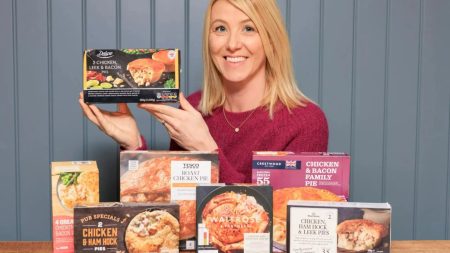 Comparison of Frozen Supermarket Chicken Pies: A Surprisingly Affordable Non-Aldi Option.