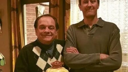 Iconic “Only Fools and Horses” Props, Including Del Boy’s Phone and Lion Cigar Jar, Fetch Substantial Sum at Auction