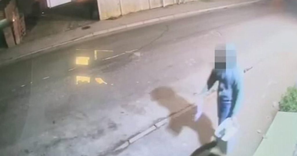 Moment woman screams ‘he’s killed her’ after mum shot dead outside pub