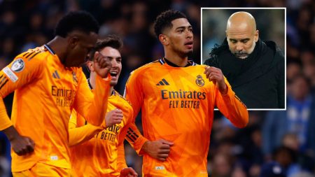 Pep Guardiola warns Man City stars they have just ‘1 per cent’ chance of coming back to knock out Real Madrid