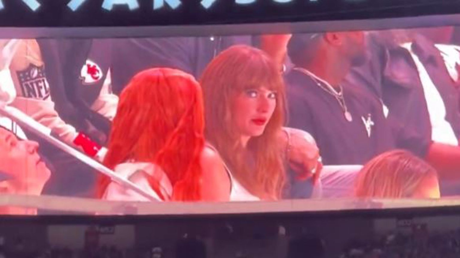 Taylor Swift’s shocked reaction to being mercilessly booed at Super Bowl as her three-word message is spotted