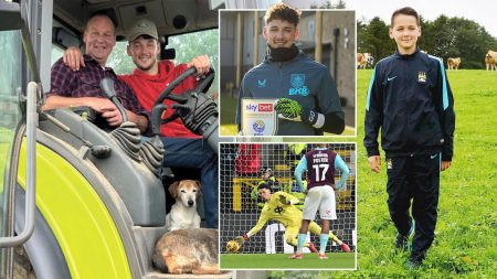 England’s best keeper grew up helping lambs give birth and spent summer working on FARM – now he’s set for Prem transfer