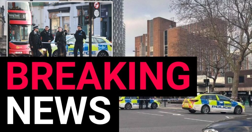 Three stabbed in mass fight near east London shopping centre