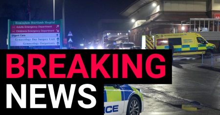 Hospital put into lockdown after boy, 16, stabbed in the street