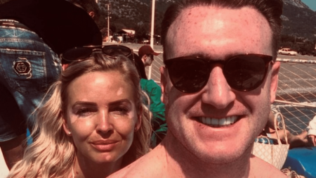 Disgraced rugby player Stuart Hogg welcomes baby with Leonna Mayor – just weeks after he was convicted of abusing wife
