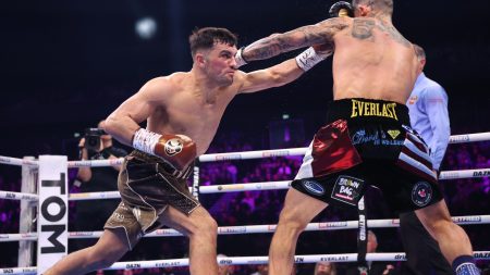 Gutted Jack Catterall blows world title dream in split decision loss to Albert Barboza in front of ringside Luke Littler