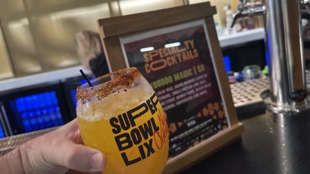 Super Bowl fans stunned by cocktail costing staggering $60 as price of food inside Caesars Superdome is revealed