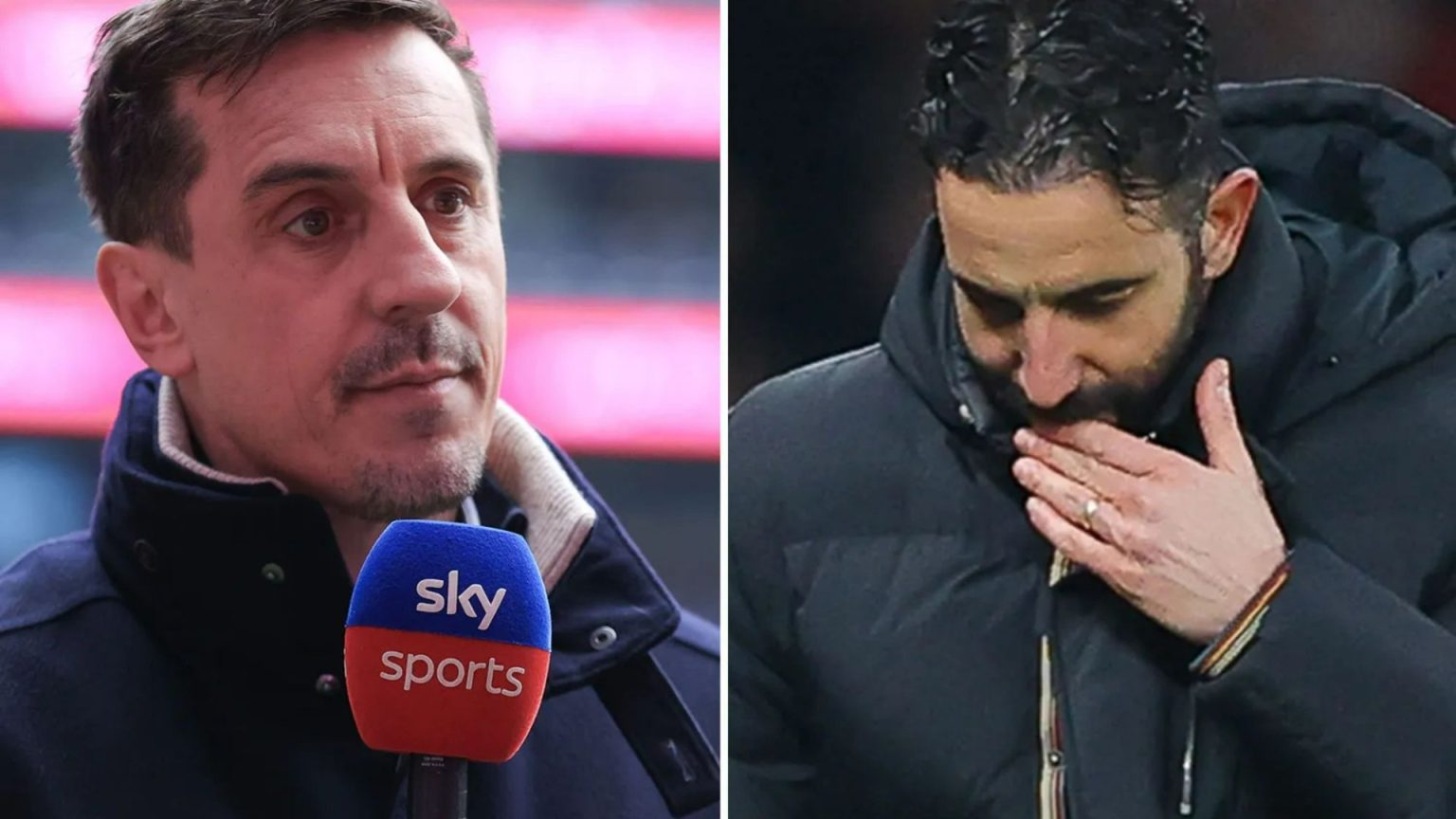 ‘Best thing is his press conferences’ – Gary Neville says he’s seen ‘nothing’ from Man Utd under Ruben Amorim