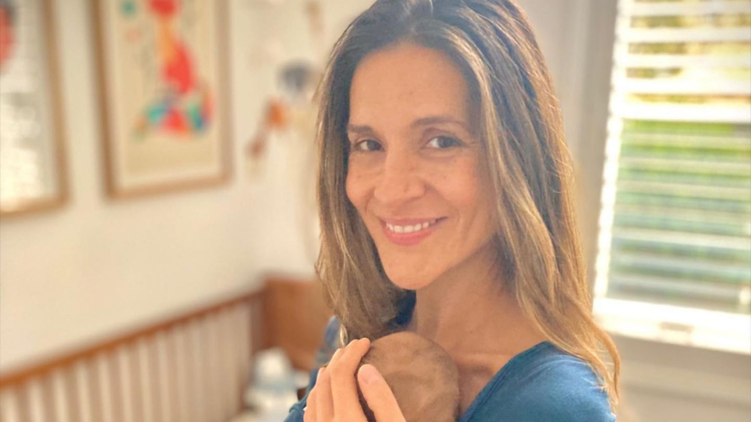 Total Wipeout’s Amanda Byram, 51, reveals she’s had second baby after ‘surprise’ labour on Valentine’s Day