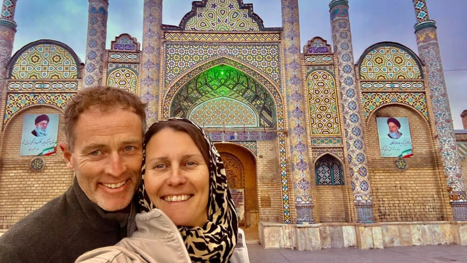 Iran arrested Channel 4 star Brit couple ‘to use as human bargaining chips’…as their ominous ‘travel risk’ post revealed