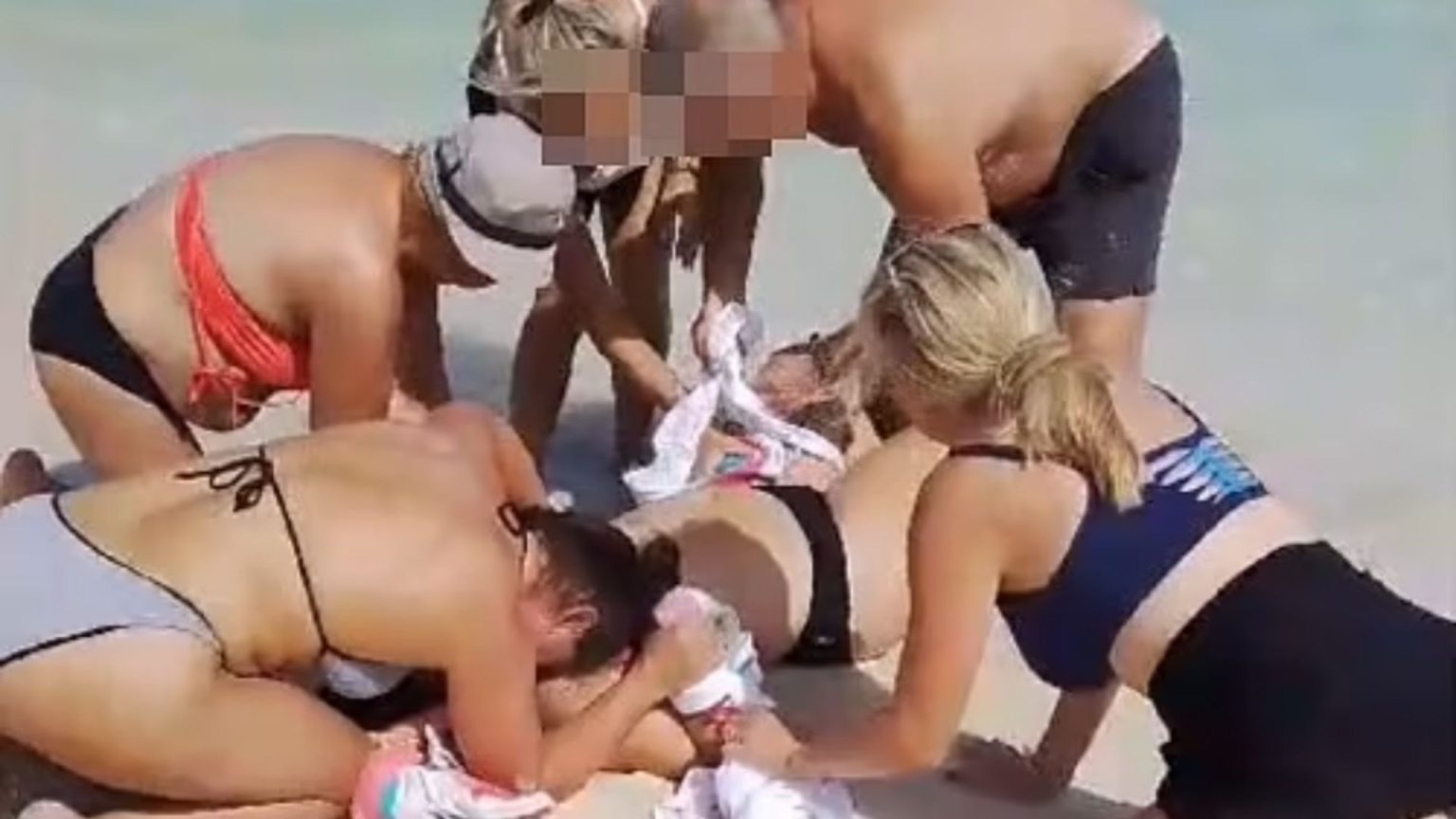 Horror as female tourist’s HANDS are ‘bitten off’ by shark after she ‘tried to take a picture of 6ft beast’