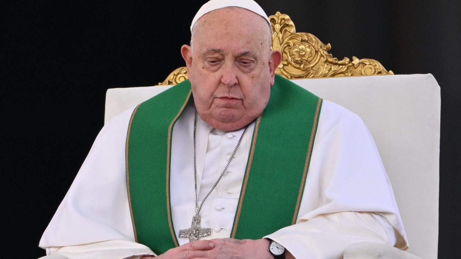 Pope ‘tells aides he won’t survive & is preparing for death’ amid double-pneumonia battle as Pontiff ‘prepares legacy’