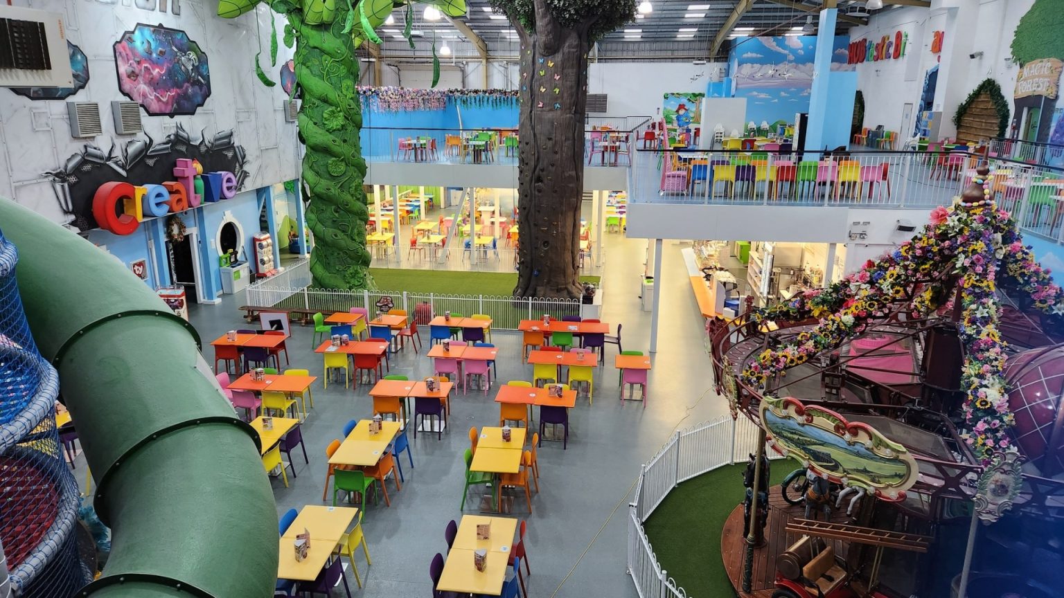 ‘Best kids’ place ever’- huge indoor play centre with UK’s largest playframe that mums are raving about
