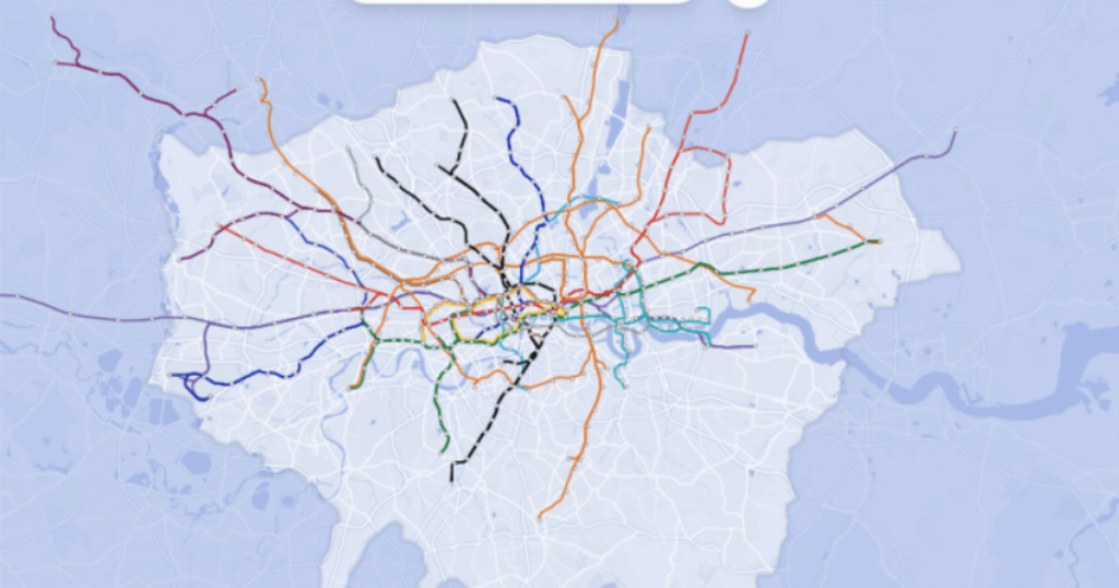 Inside the London Underground memory game – can you name all the Tube stops?