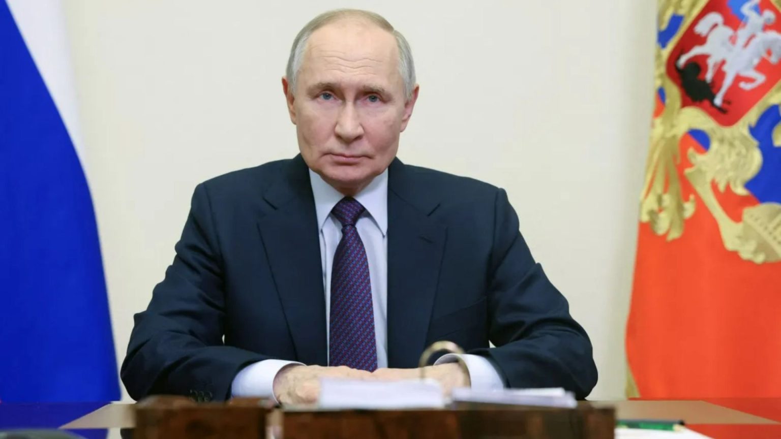 Trump threatens PUTIN with ‘large-scale’ sanctions & tariffs as he demands Russia & Ukraine ‘get to table right NOW’